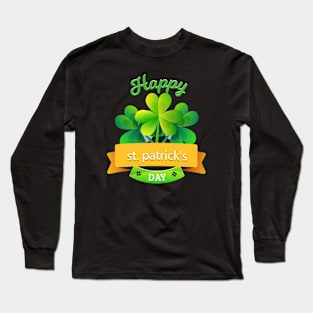 Happy St. Patrick's Day Long Sleeve T-Shirt